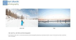 Desktop Screenshot of karisikorskiphotography.com